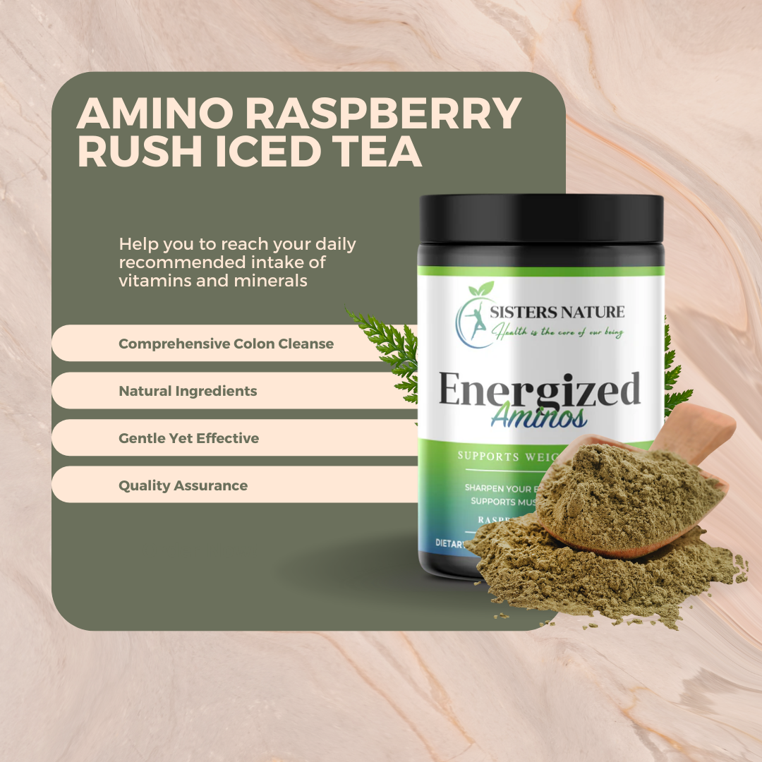 Amino Raspberry Rush Iced Tea
