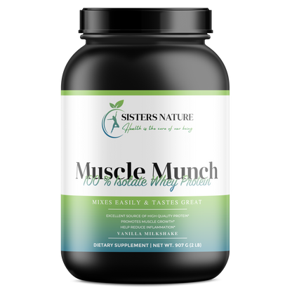 Muscle Munch - 100% Whey Protein Isolate (Vanilla)
