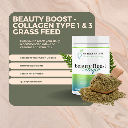 Beauty Boost - Collagen Type 1 & 3 Grass Feed