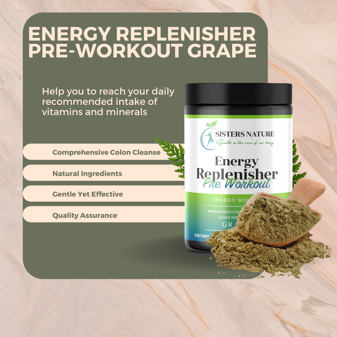 Energy Replenisher Pre-Workout Grape